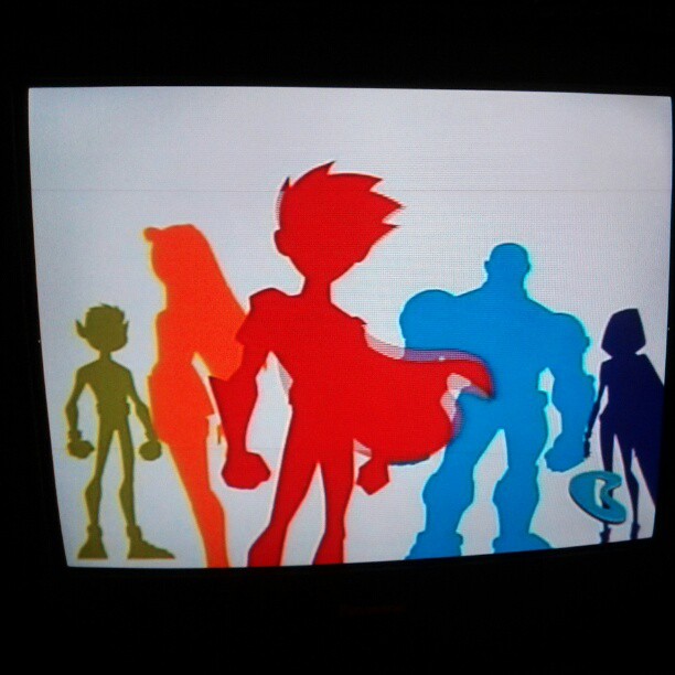 "When there's trouble you know who to call....TEEN TITANS!" I love this show!