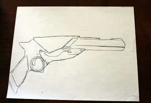 4 How to Draw a Kill Joy Gun with Katia